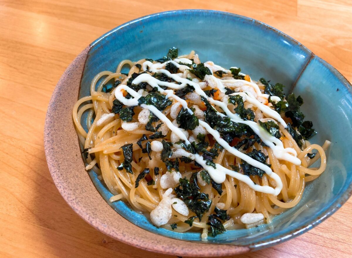 子ども人気no 1 悪魔のレンジたぬきスパゲッティ リュウジのバズレシピメモ 作り方 コツ 感想