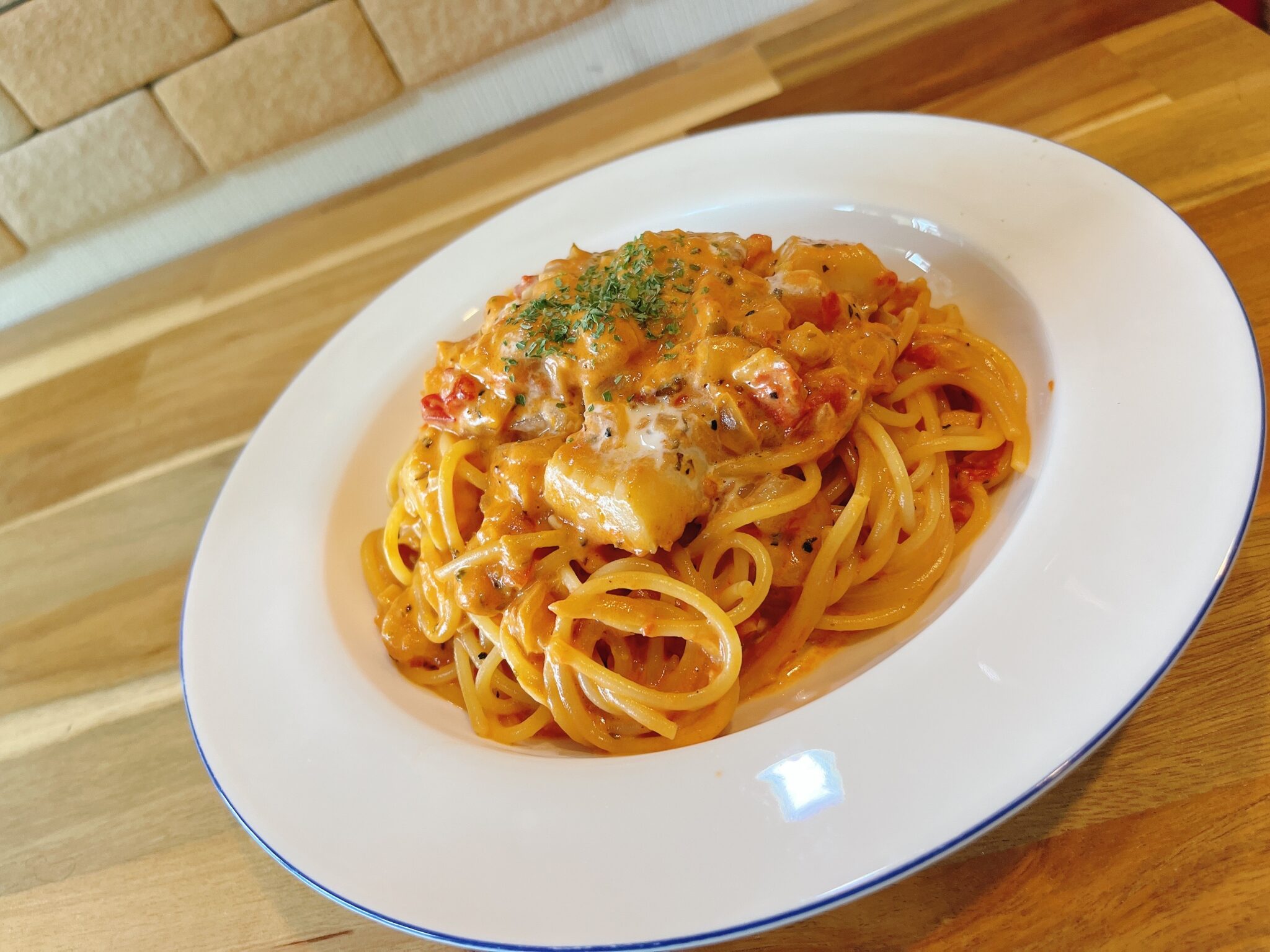 【No.1候補】至高のトマトクリームパスタ リュウジのバズレシピメモ【作り方・コツ・感想】 It's a piece of cake