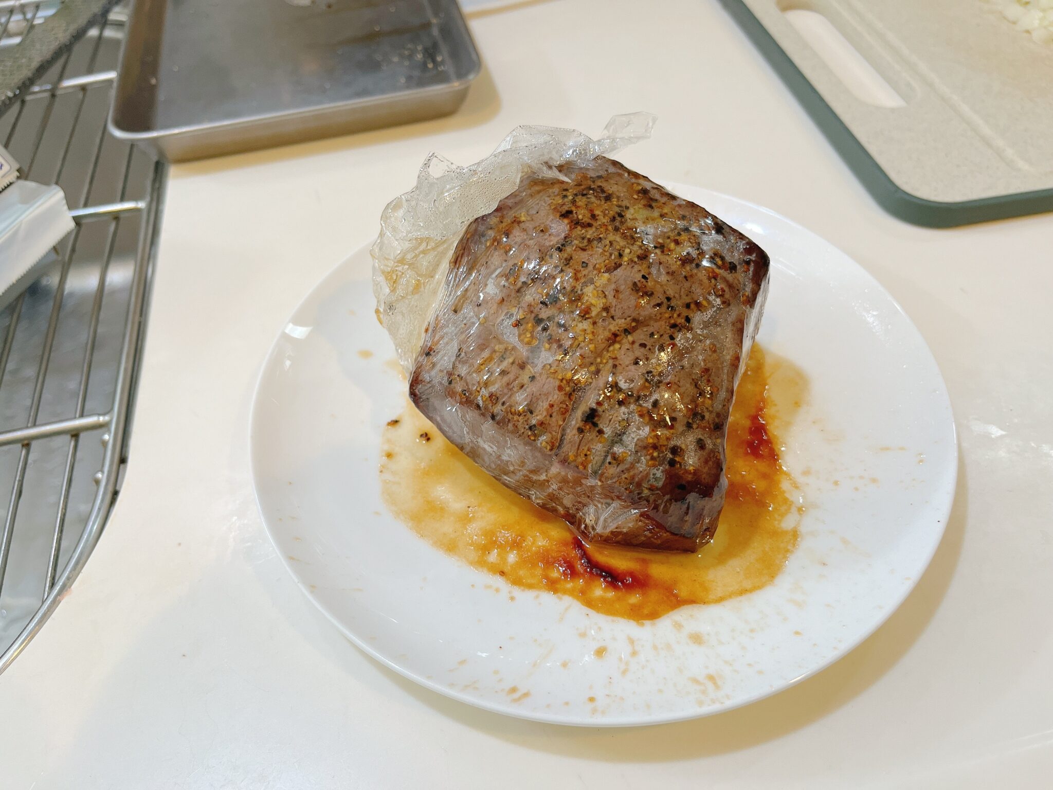 至高のローストビーフ（タフガイロースト） リュウジのバズレシピメモ【作り方・コツ・感想】 It's a piece of cake